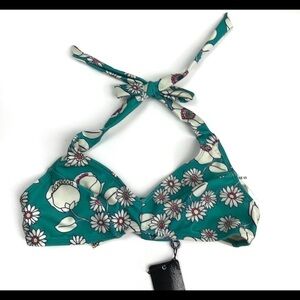 Wildfox Flower Power Swimsuit Top XS